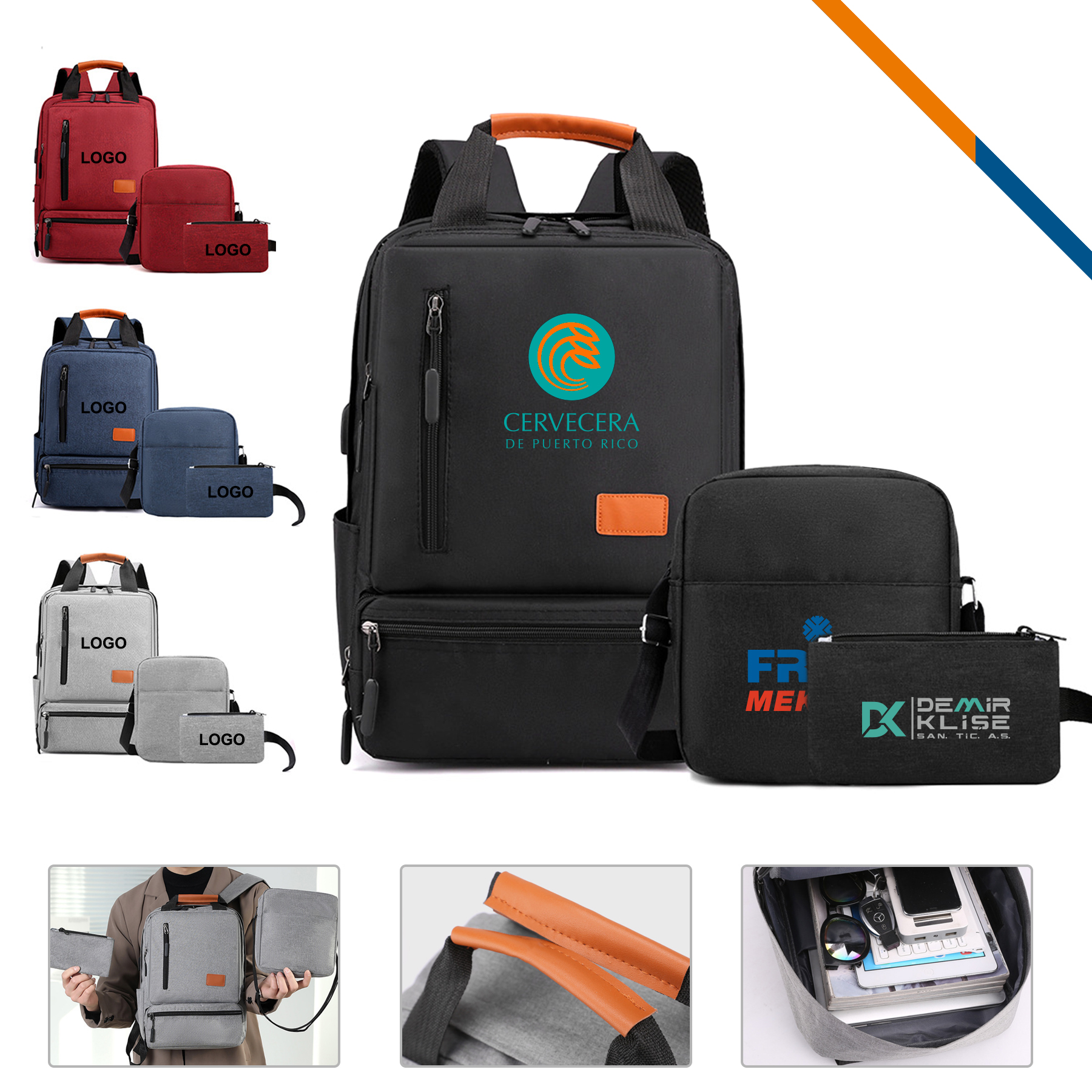 Walter Business Backpack Set 2