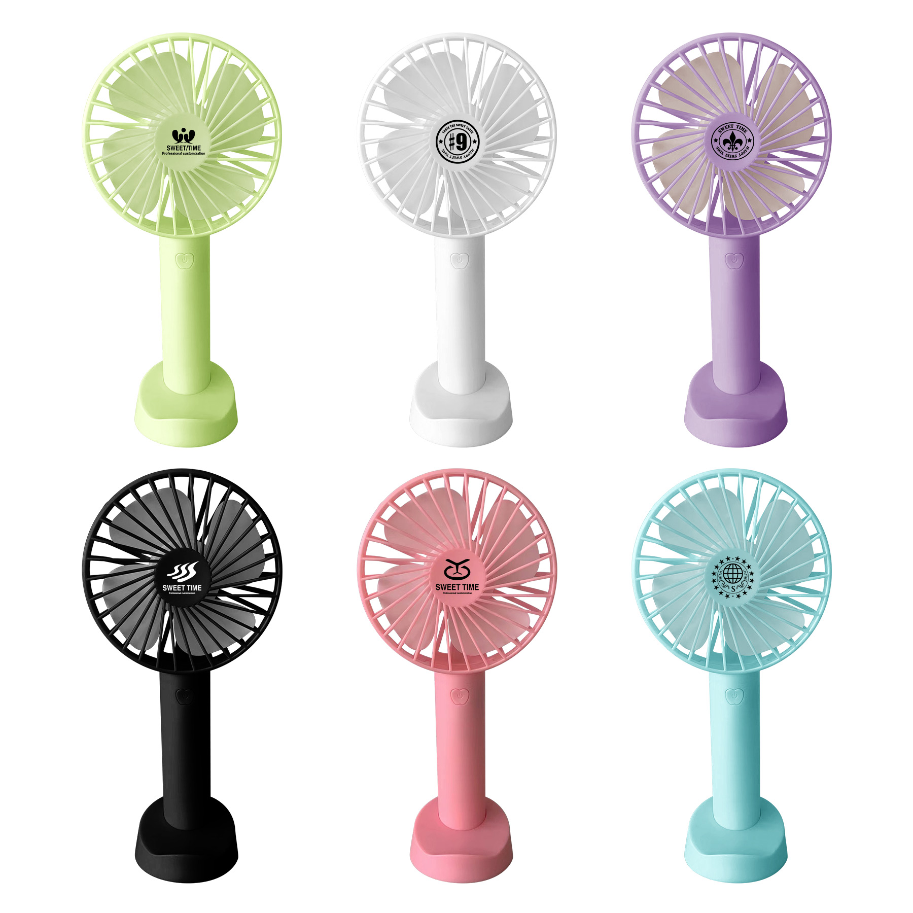 Rechargeable Mini Handhold/Table Fan 2
