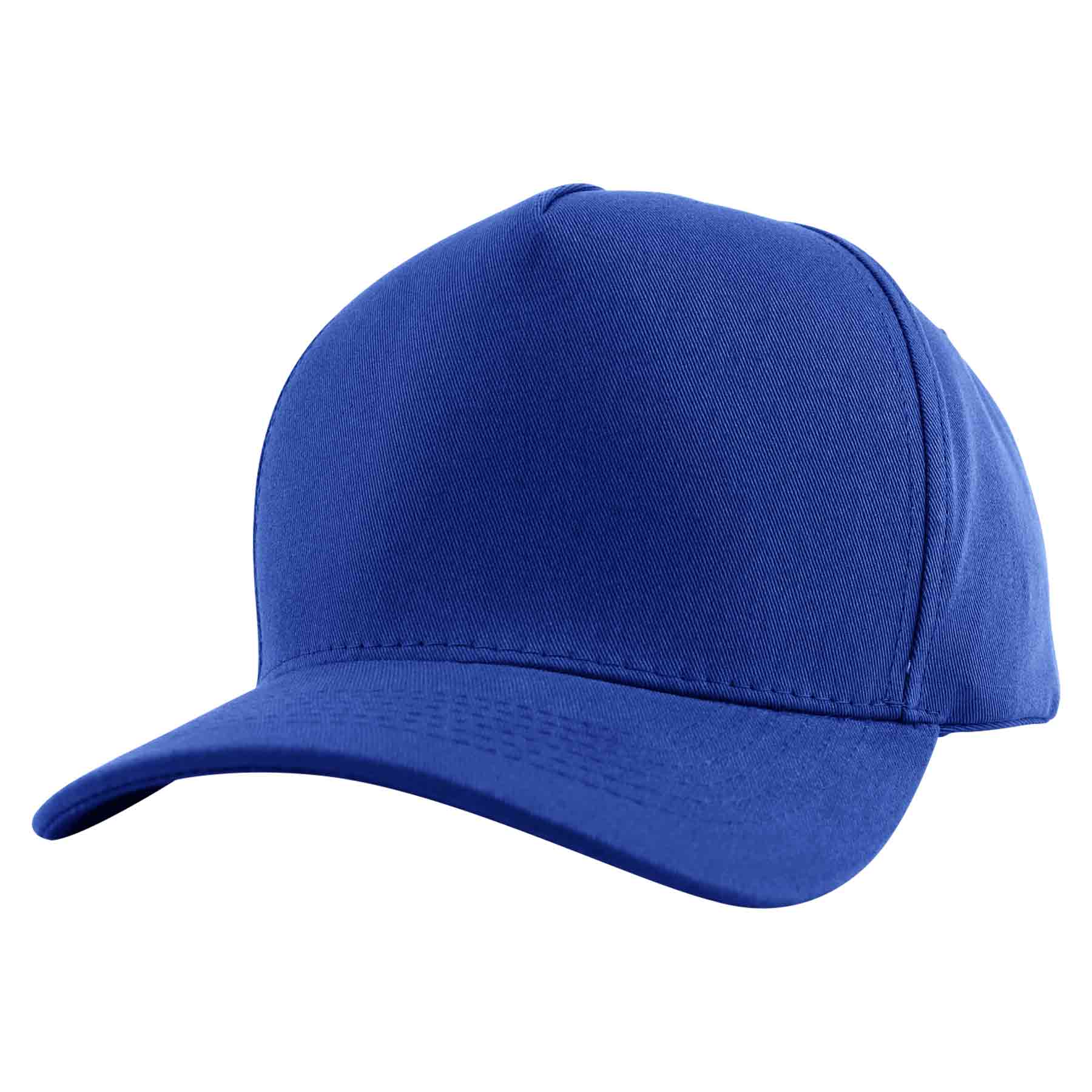 Cotton Twill 5 Panel Mid Profile Structured Baseball Cap 14