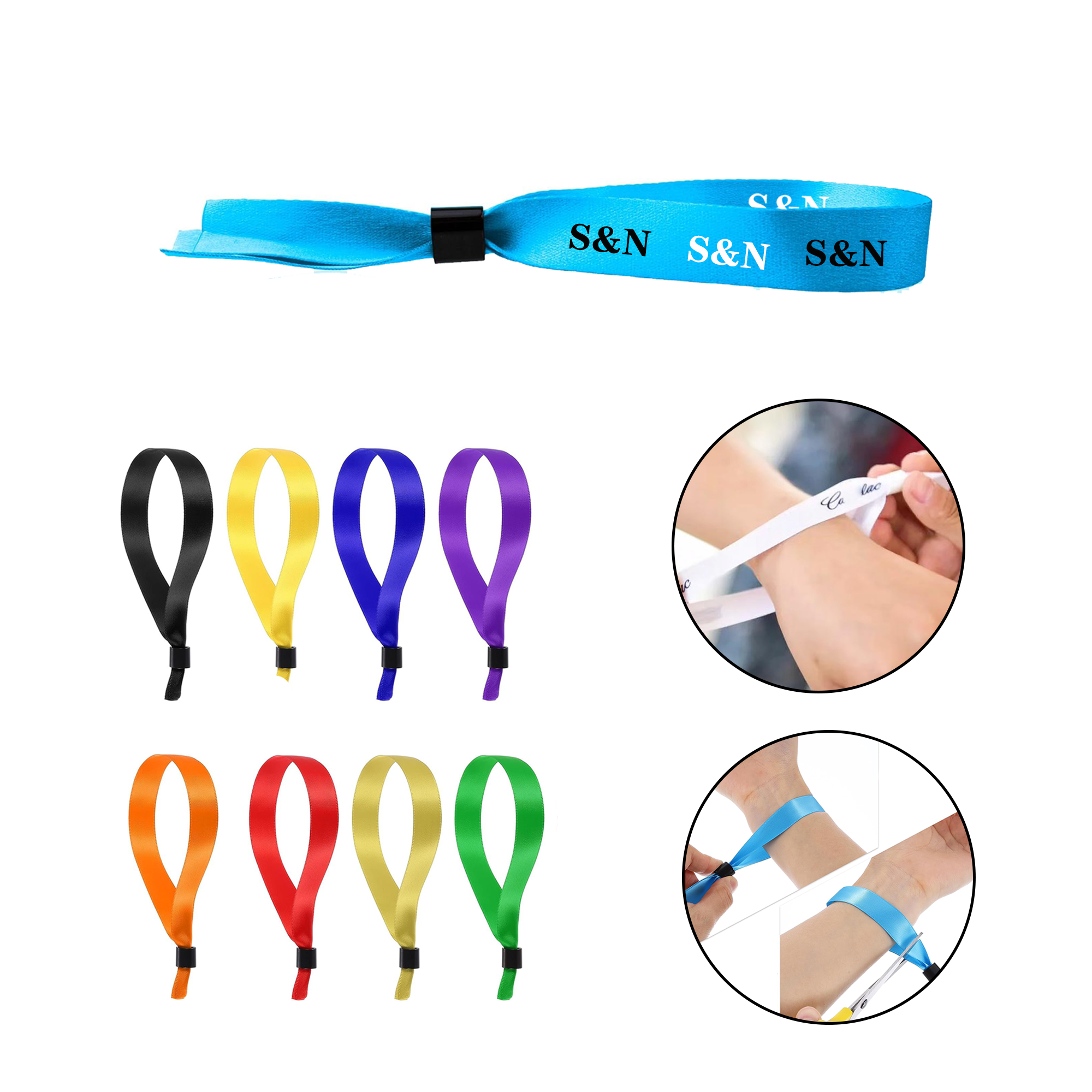 Disposable Venue Stadium Concert Wristband 3