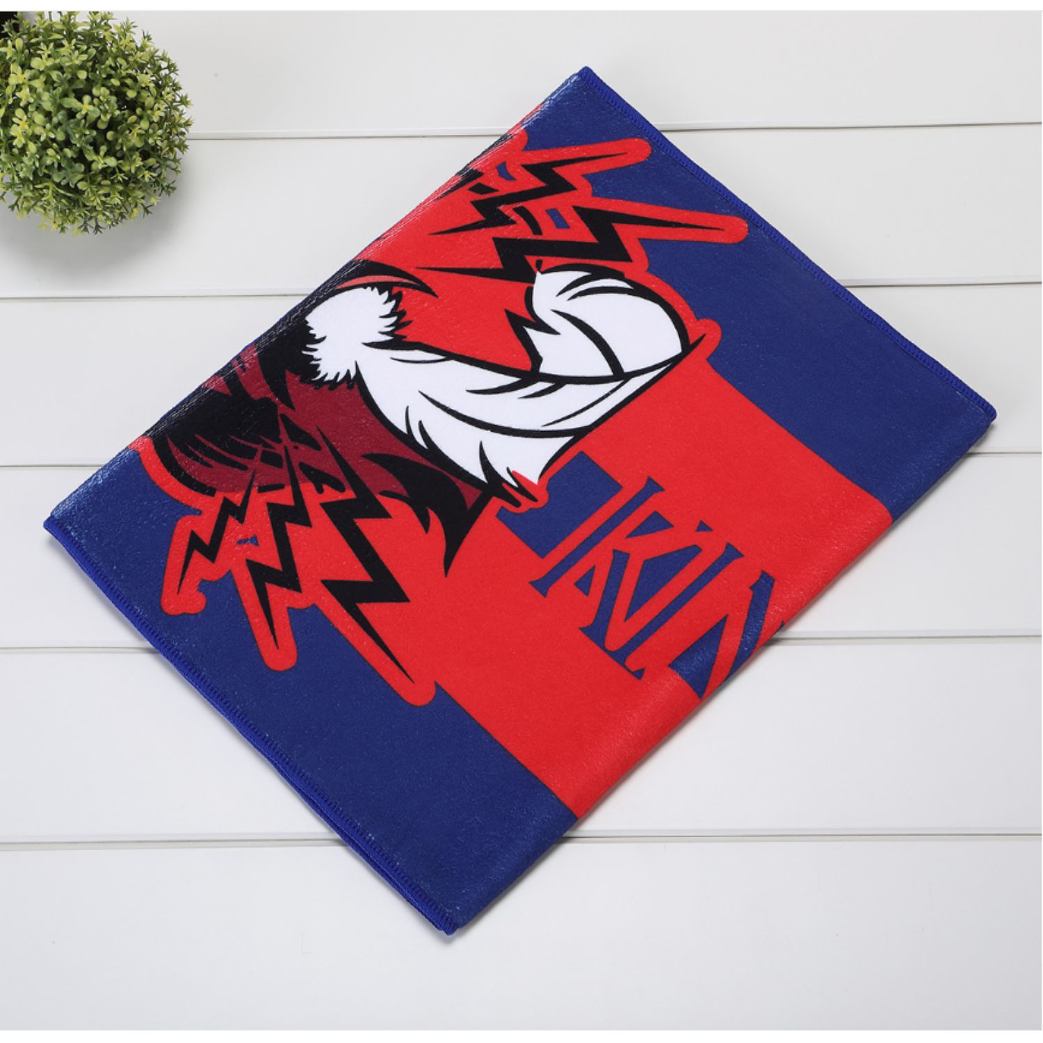 Poly-Cotton Gym Towel w/ Edge-to-Edge Sublimation 410 GSM 5
