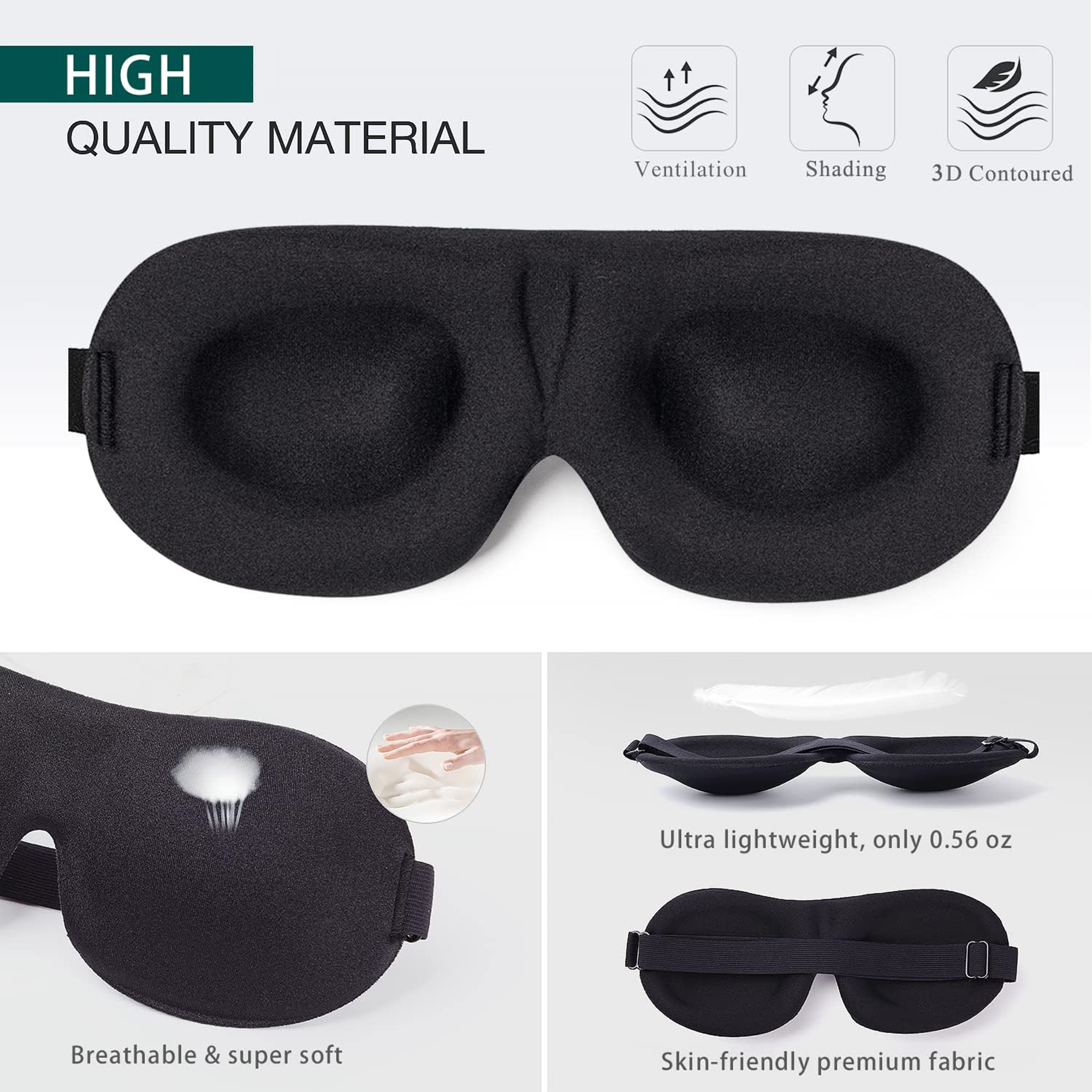 3D Eye Mask For Sleeping 3