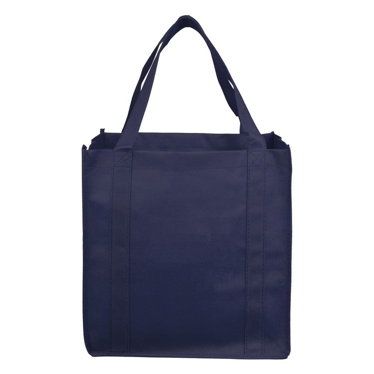 12-1/2"W x 13"H x 8"Gusset - "MEGA" Grocery Shopping Tote Bag 47