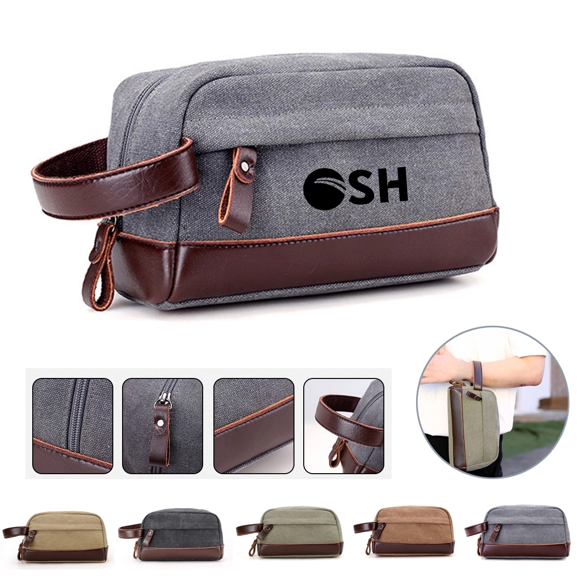 Luxury Portable Canvas Travel Bag 2
