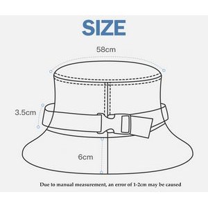 Men'S Bucket Hat With Adjustable Drawstring 3