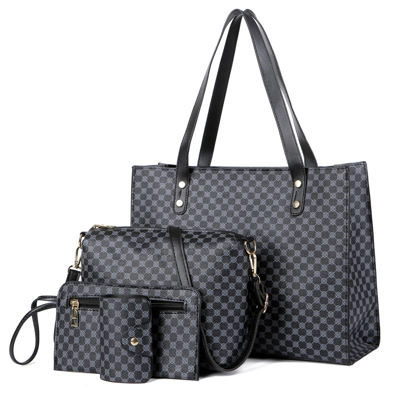 Custom Satchel Purse Set 4pcs 8