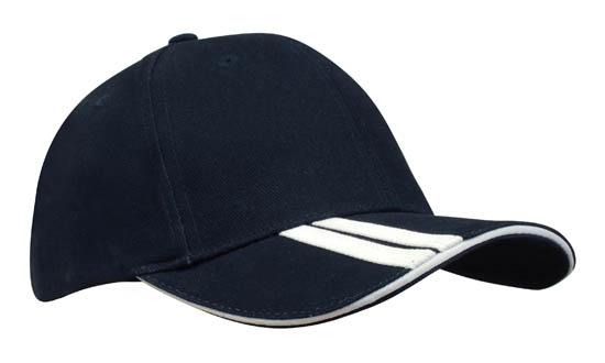 Brushed heavy cotton with double strip on the visor 2