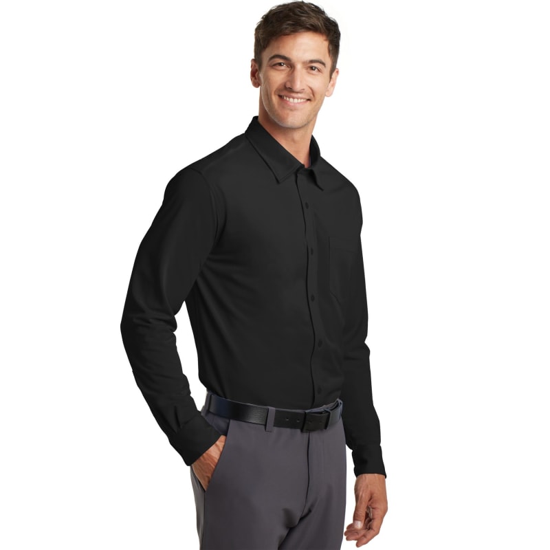 Port Authority Dimension Knit Dress Shirt. 34