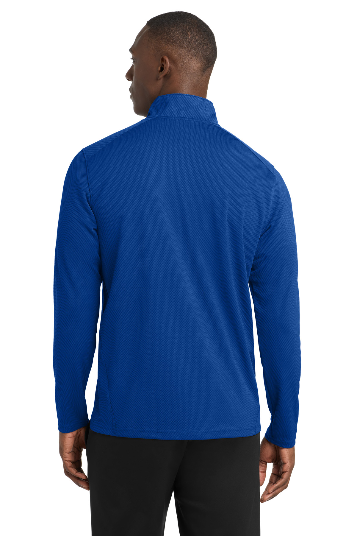 Sport-Tek Sport-Wick Textured 1/4-Zip Pullover. ST860 2