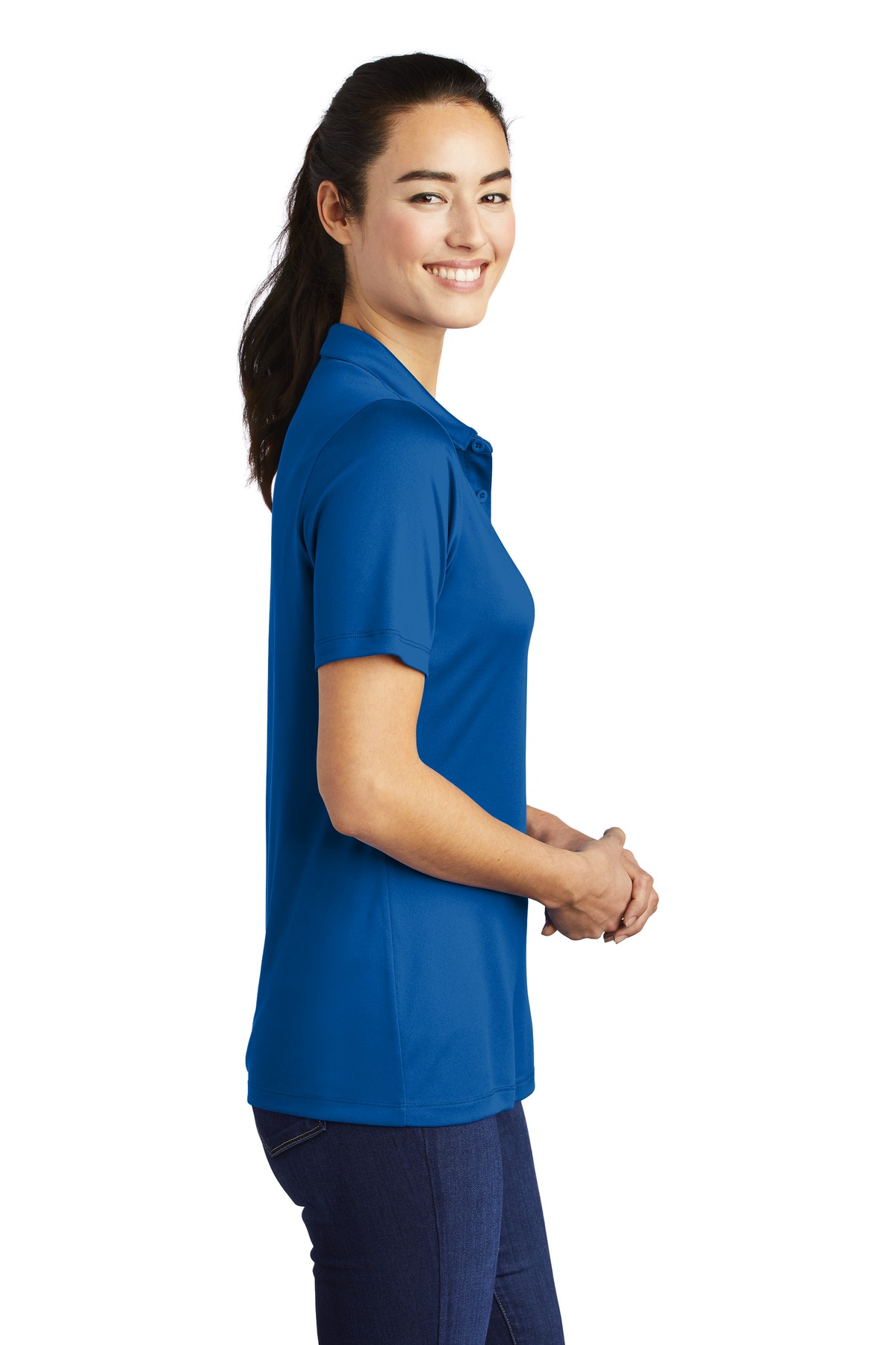 Sport-Tek® Women's Posi-UV Pro Polo 56
