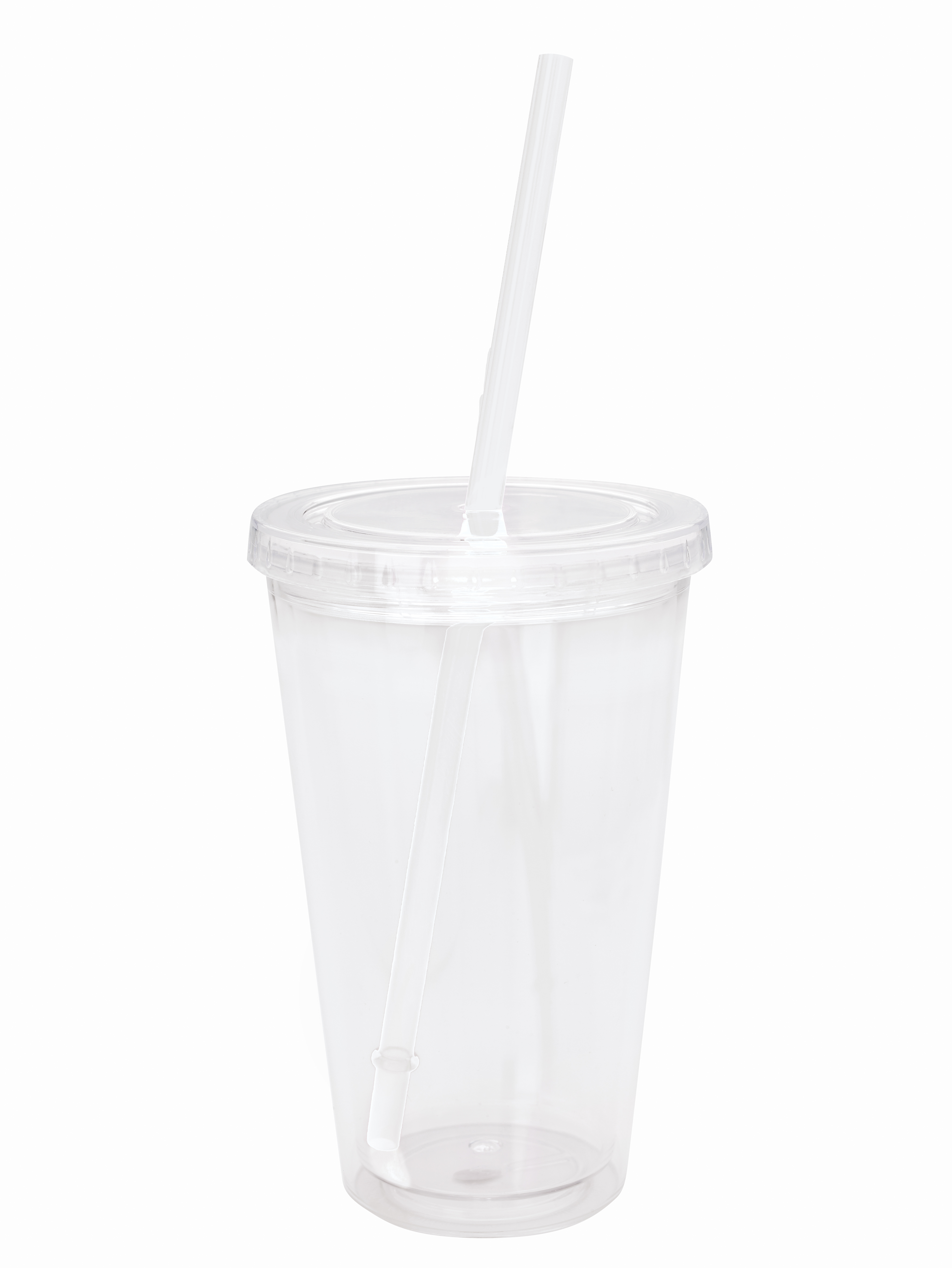 Good Value™ Clear Tumbler with Colored Lid - 18 oz. 74