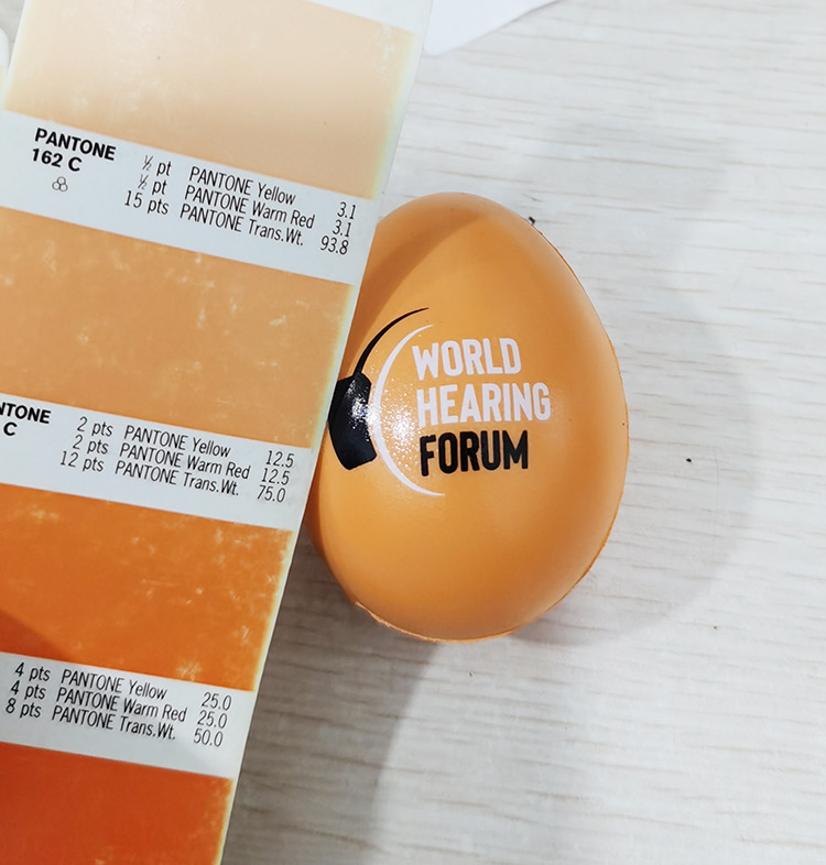 Simulate Egg-Shaped Stress Reliever Ball---2.4"x1.77" 3