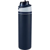 Elvin 28oz Recycled Stainless Flip Straw Bottle, custom water bottle with logo imprint 163