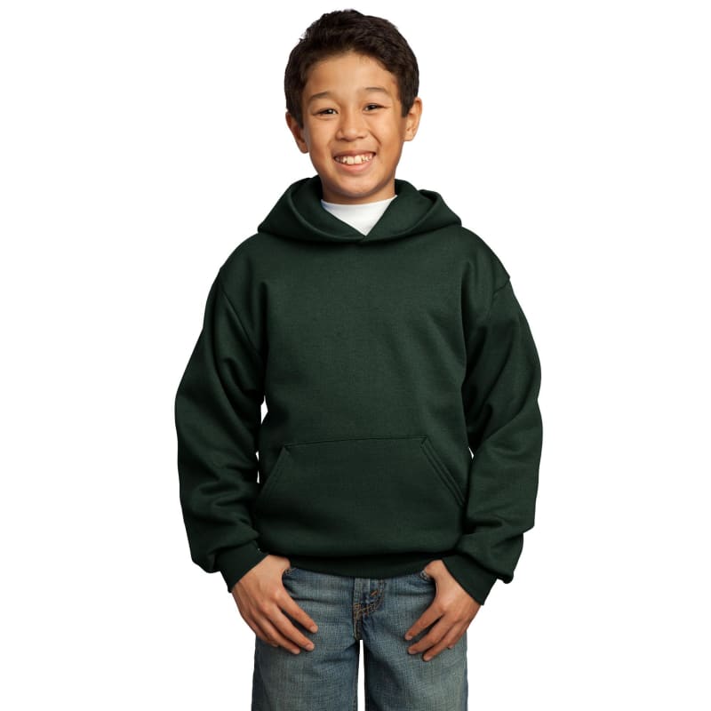 Port & Company - Youth Core Fleece Pullover Hooded Sweatshirt. 126