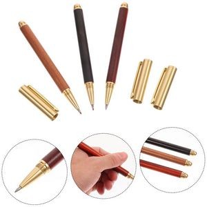 Luxury Wooden Brass Handmade Pen 4