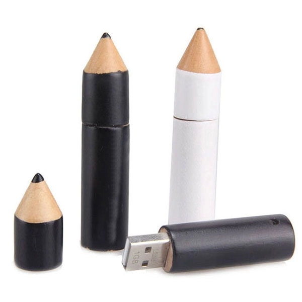 Wooden Pencil Shape USB Drive 3