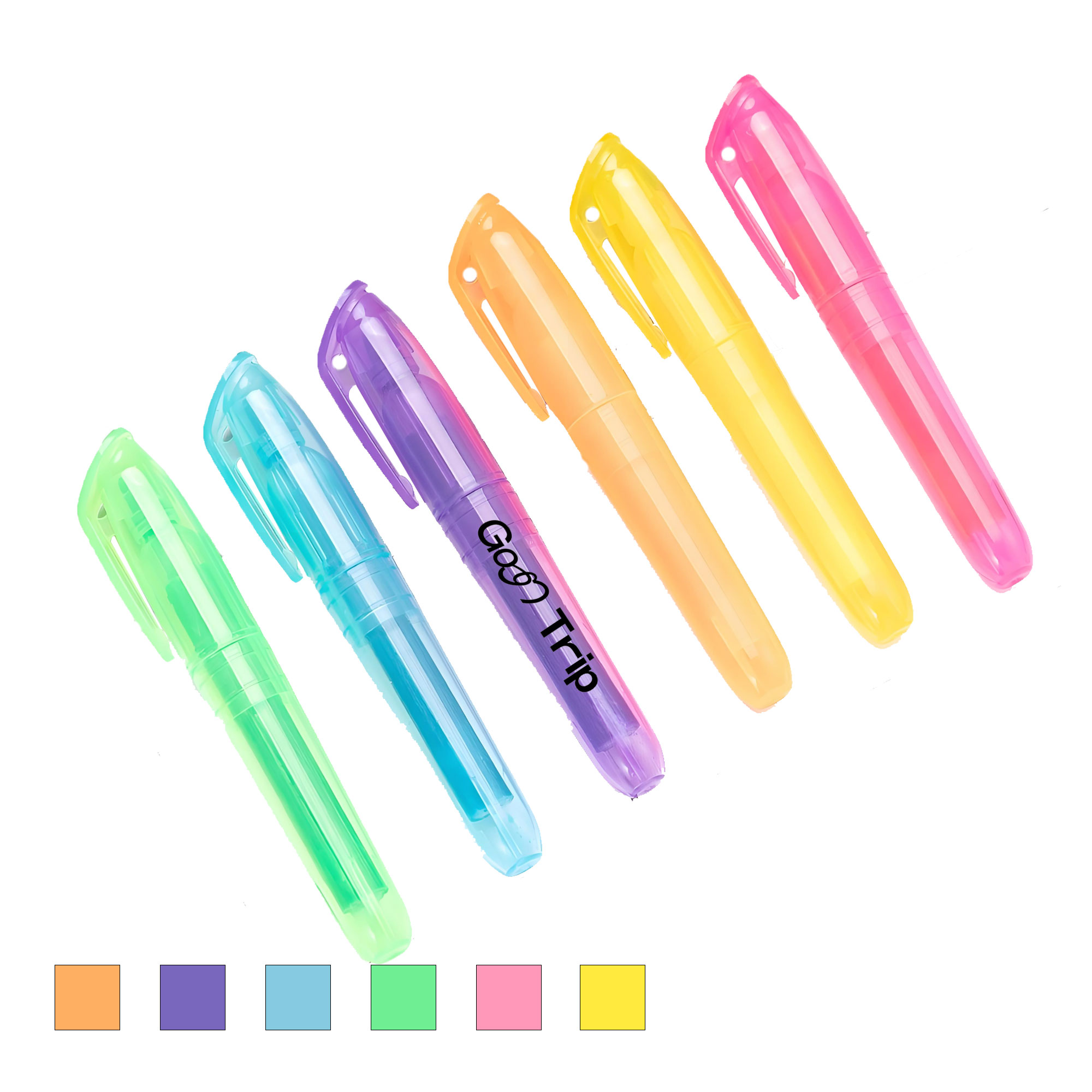 Oblique Head Highlighter Pen 3