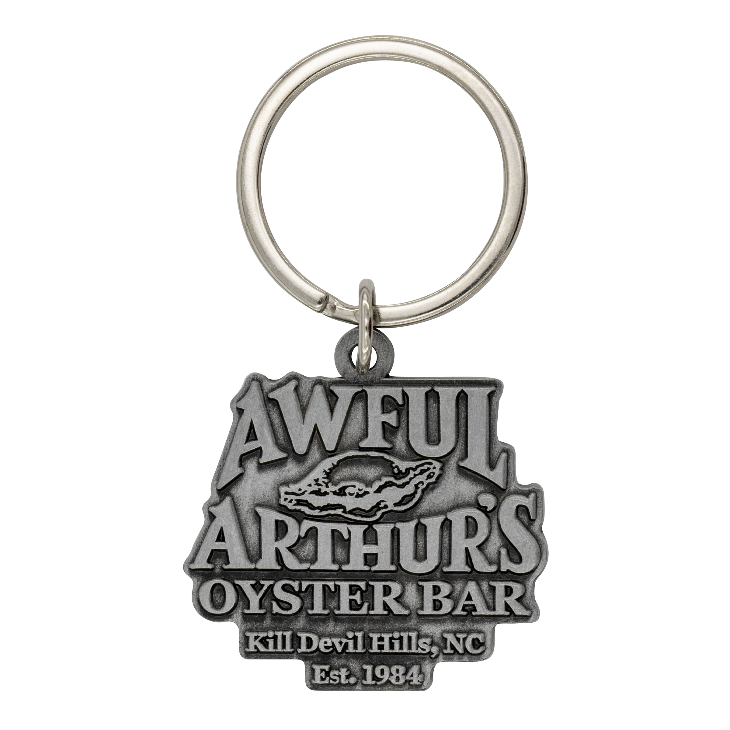 Custom Keytag Die Cast Keychain (1-3/4") 2