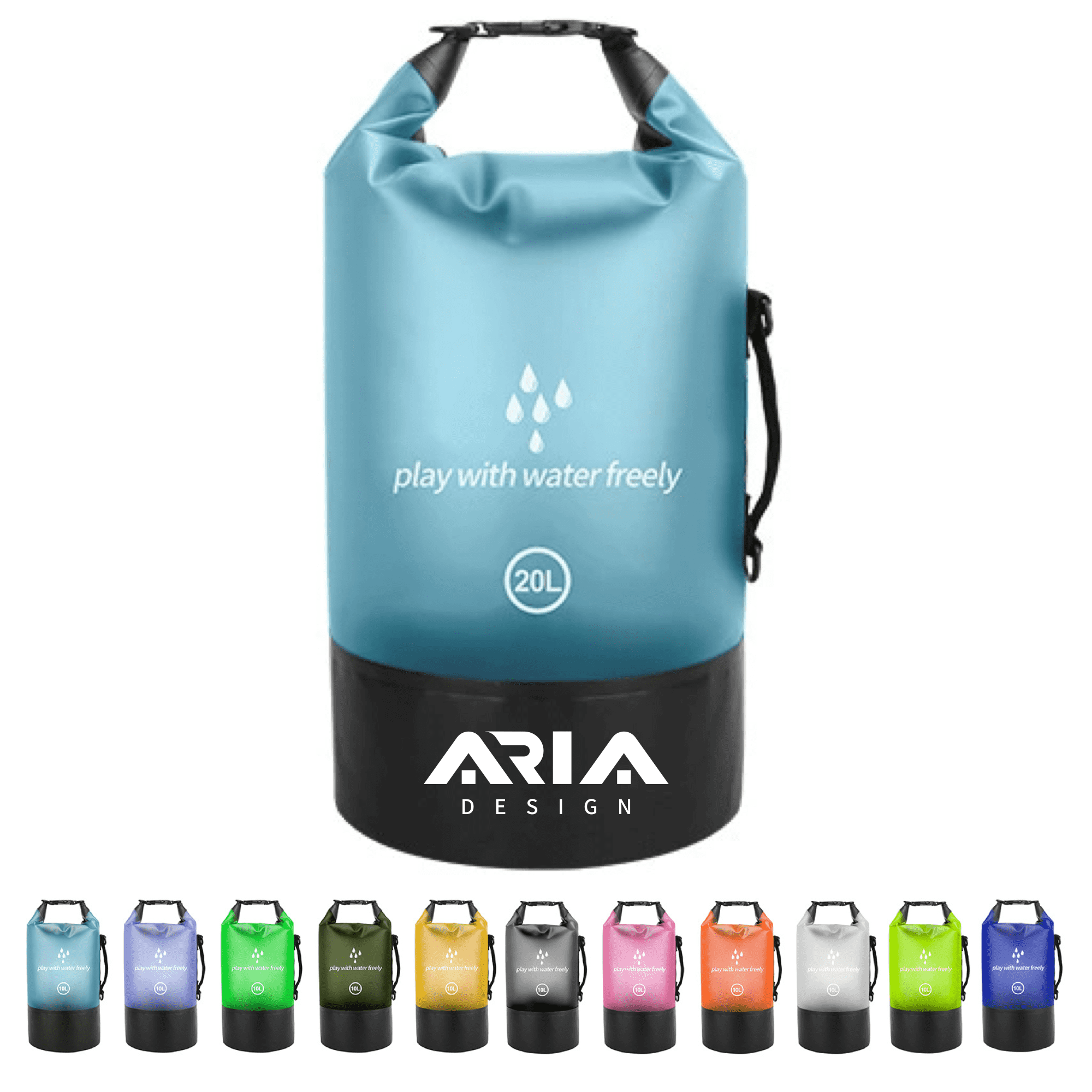Waterproof Roll Top Lightweight Dry Storage Bag 9