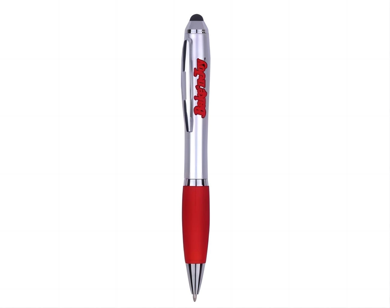 Curvy Plastic Click Ballpoint Pen Twist Action 2