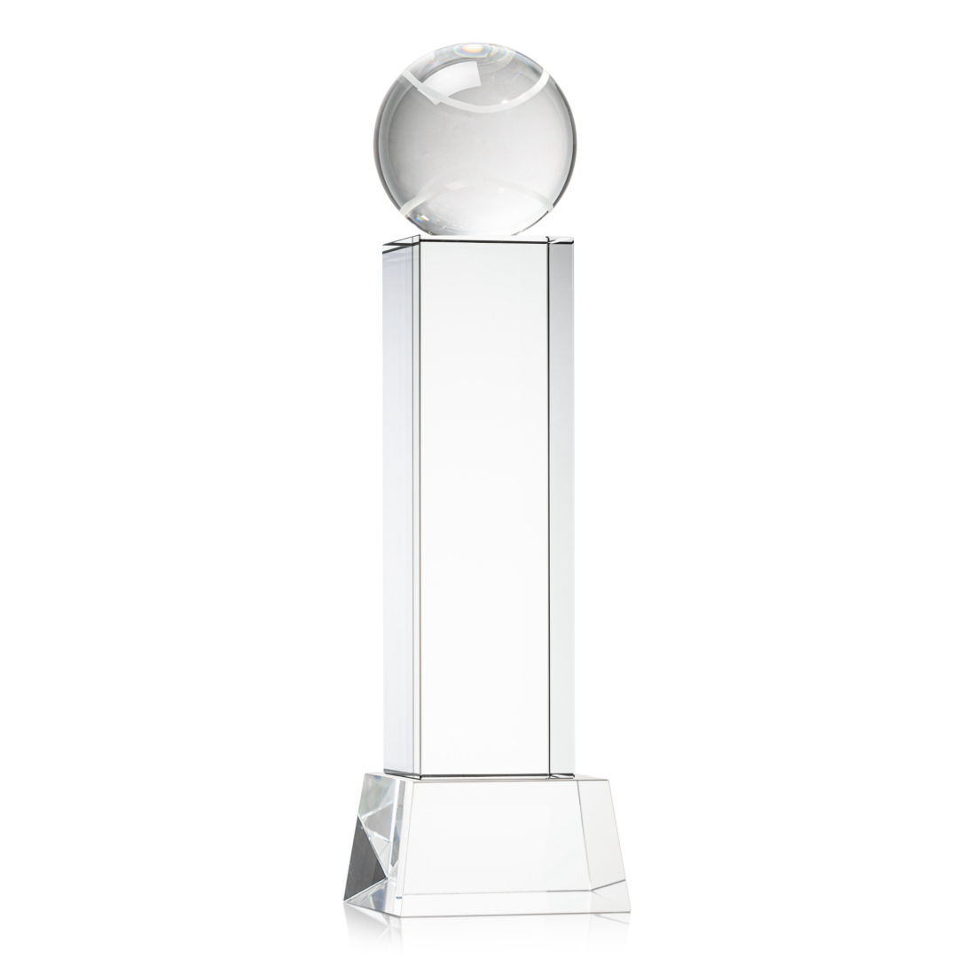 Tennis Ball VividPrint™ Award on Belcroft - Clear 5