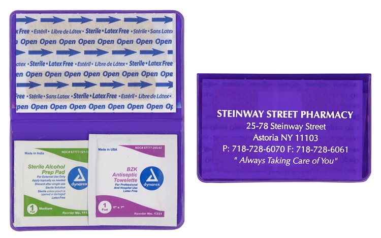 First Aid Purse in Translucent Vinyl Colors 1