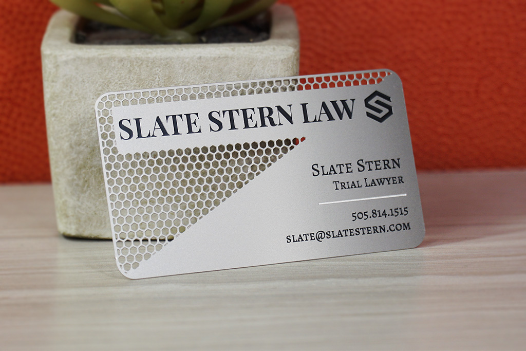 Stainless Steel Business Cards 58