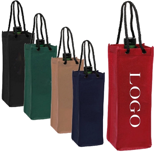 Single Bottle Tote Wine Bag 3