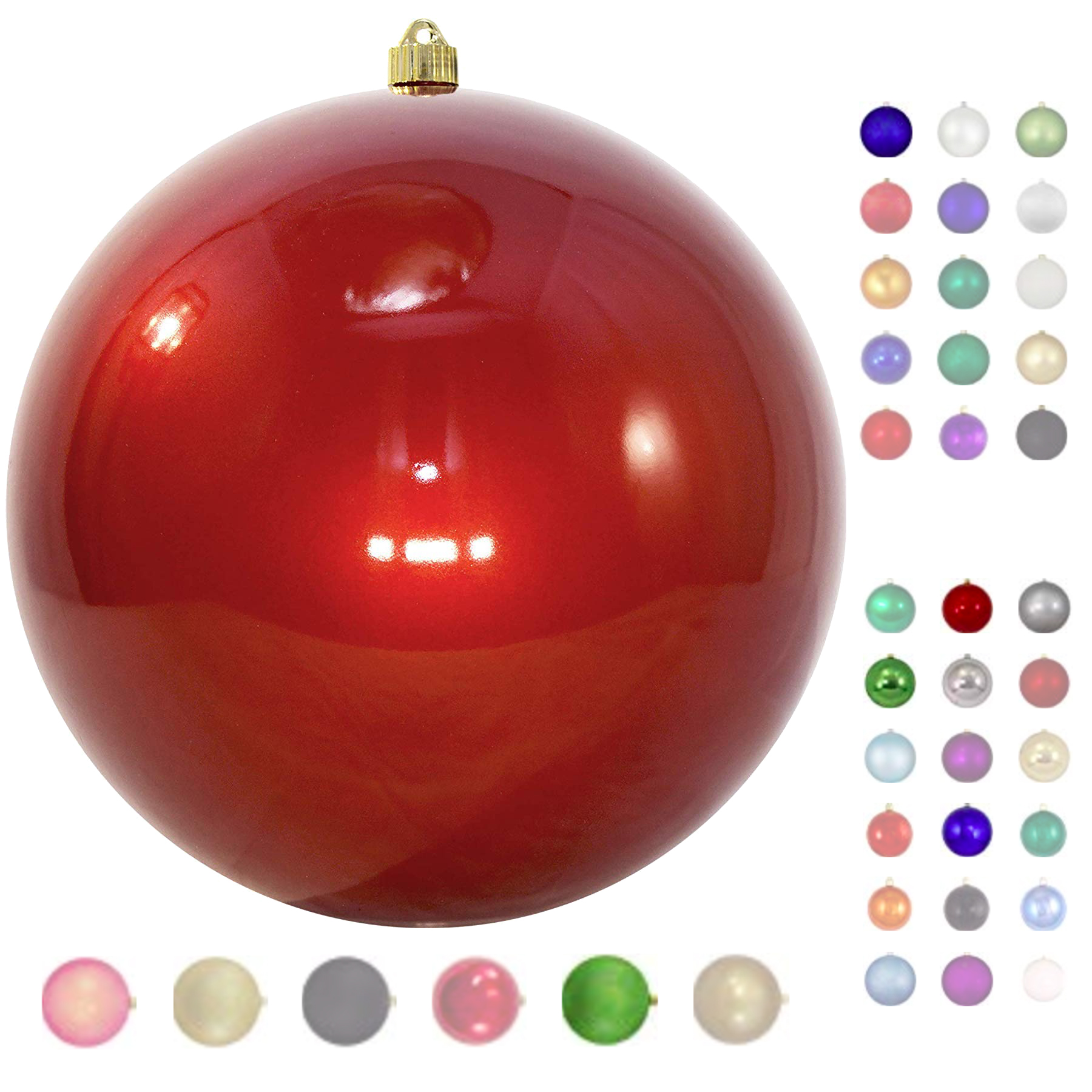 80mm 3 1/8" Christmas Balls Ornaments