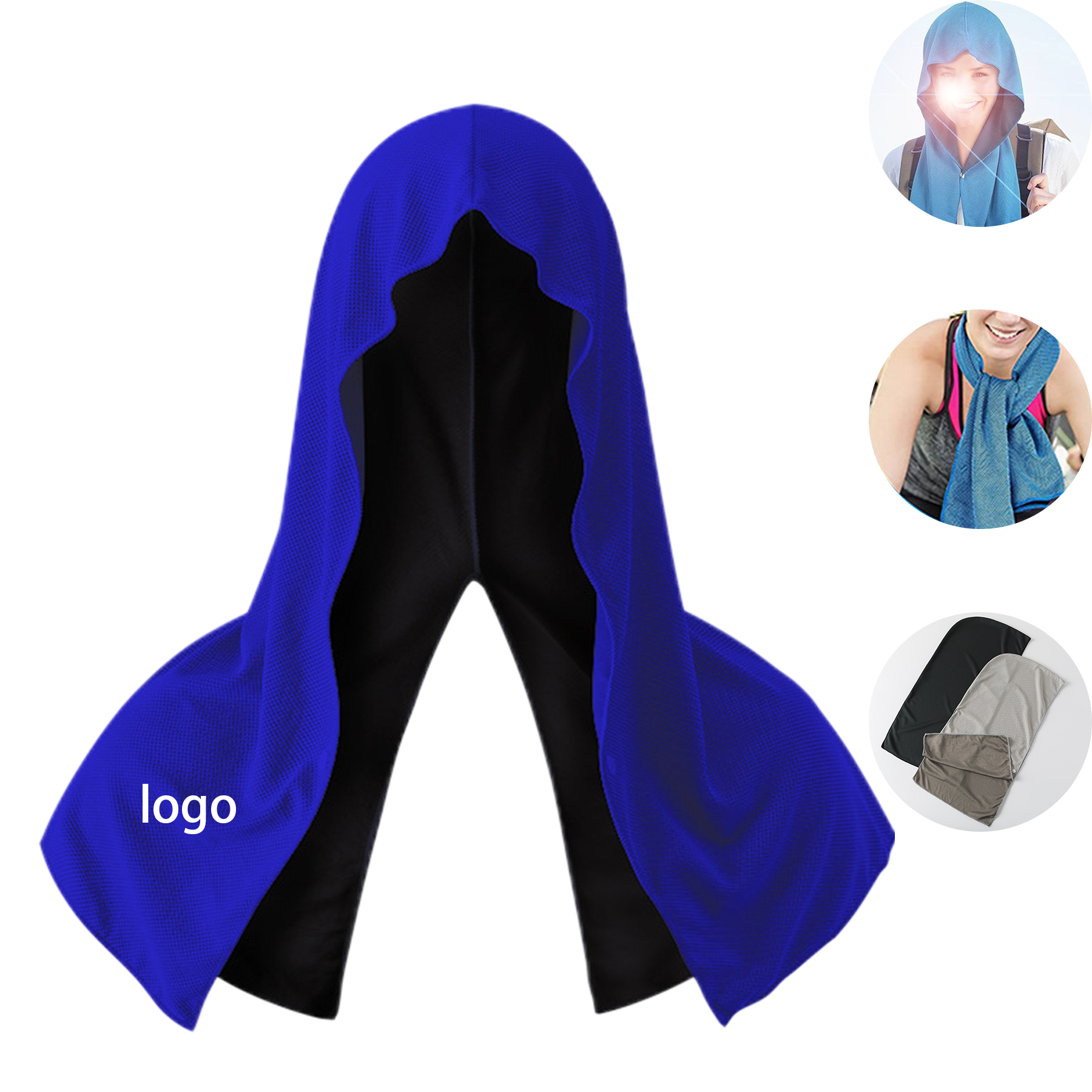 U-Shaped Cooling Hooded Towel 6
