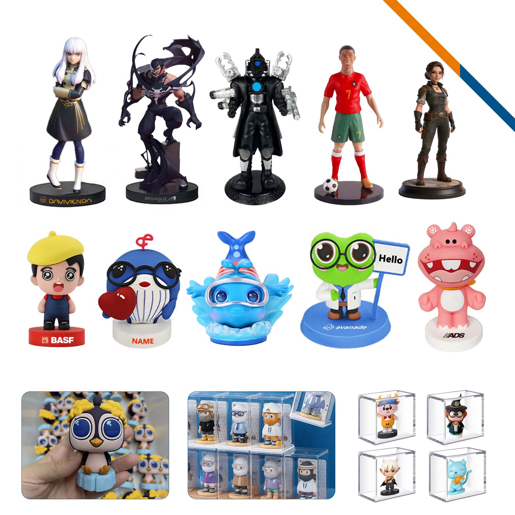 MoldPop 3D Custom PVC Desktop Decoration Figure 3