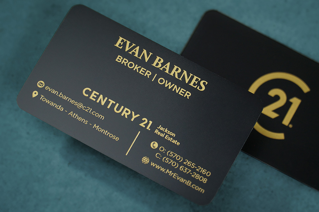 Black Metal Business Cards 26