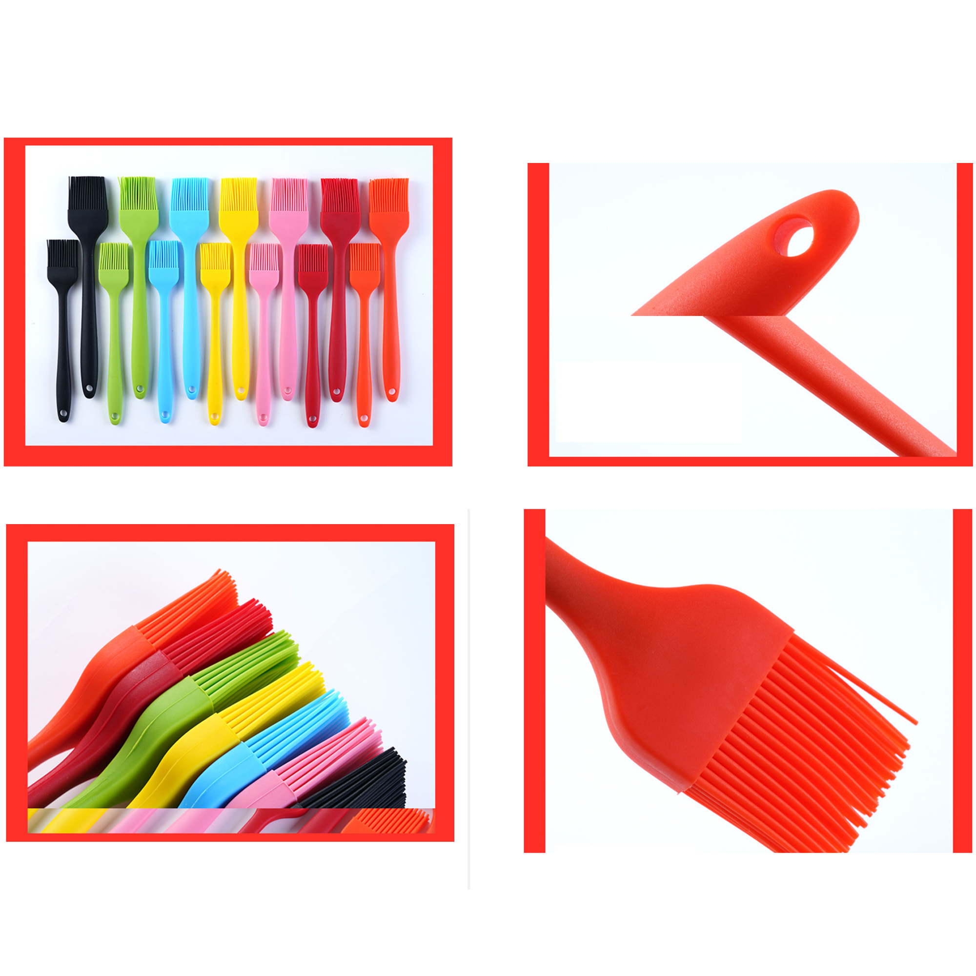 Silicone BBQ Brush Heat Resistant for Cooking Use 4