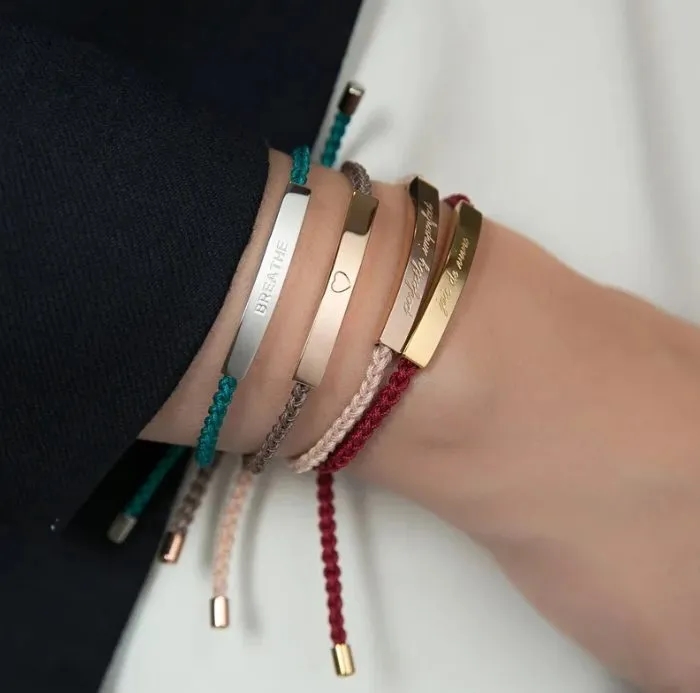 Colorful Braided Rope Bracelet For Men Women 2