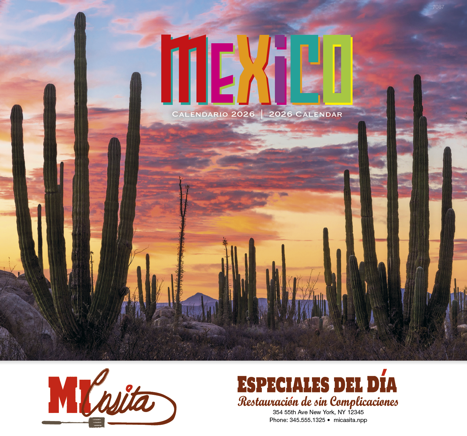 Good Value™ Mexico - Stapled Calendar 23