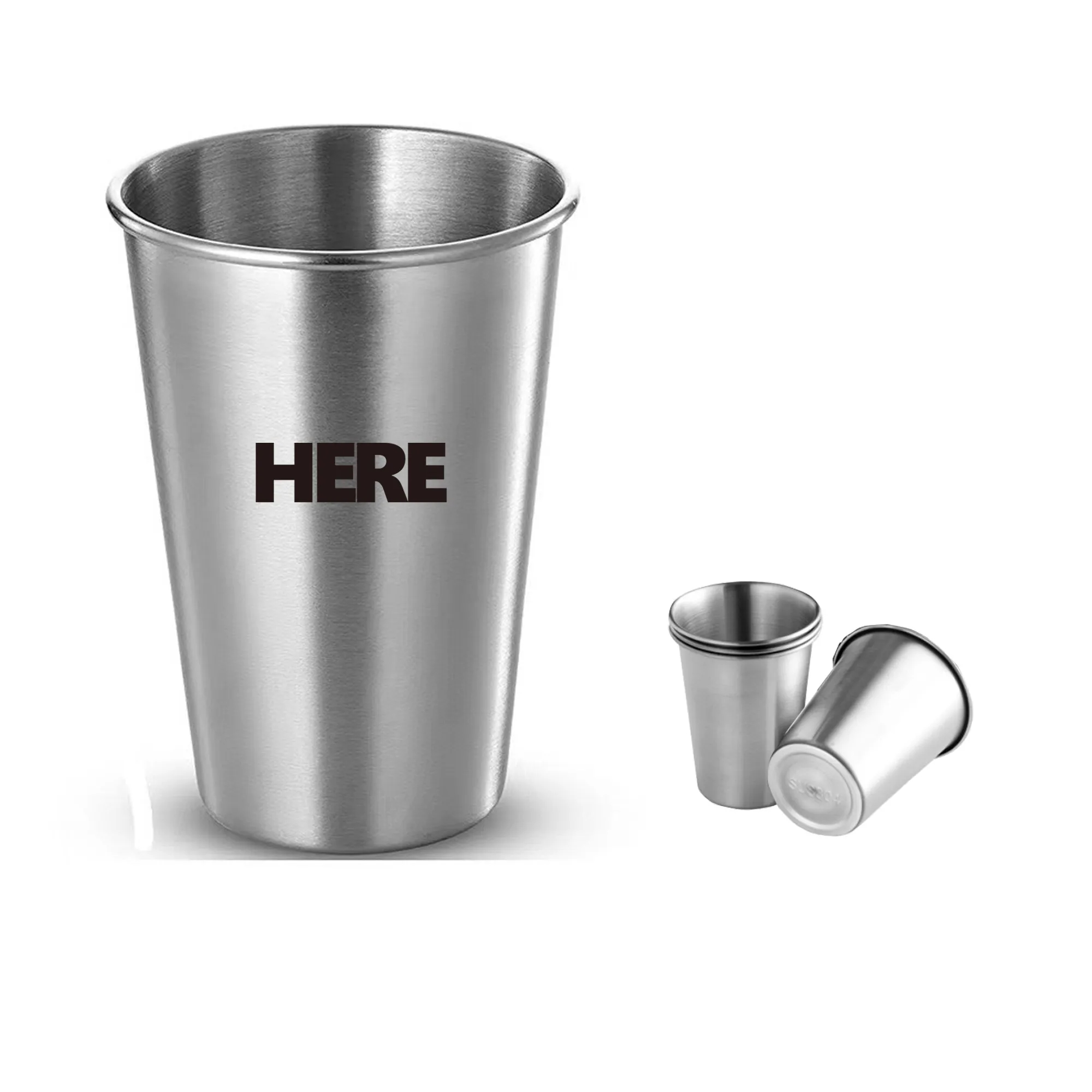 Premium Stainless Steel Cups MOQ 10pcs 2