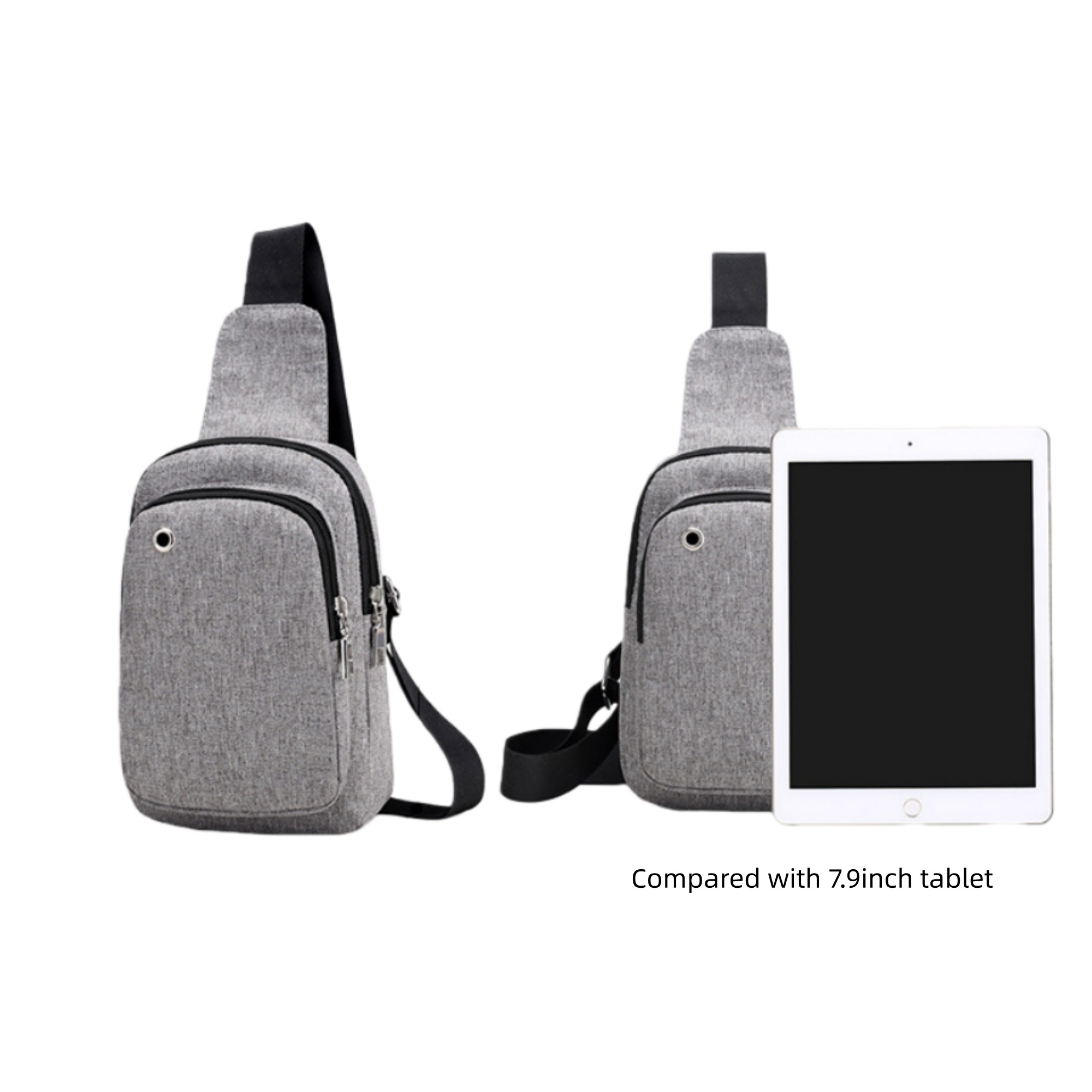 Anywhere Crossbody Sling Backpack with Heaphone Hole 6