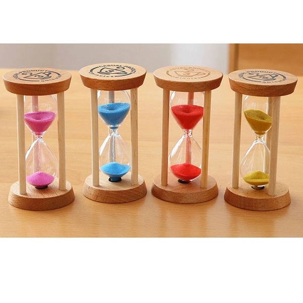 3 Mins Wooden Frame Sandglass 4