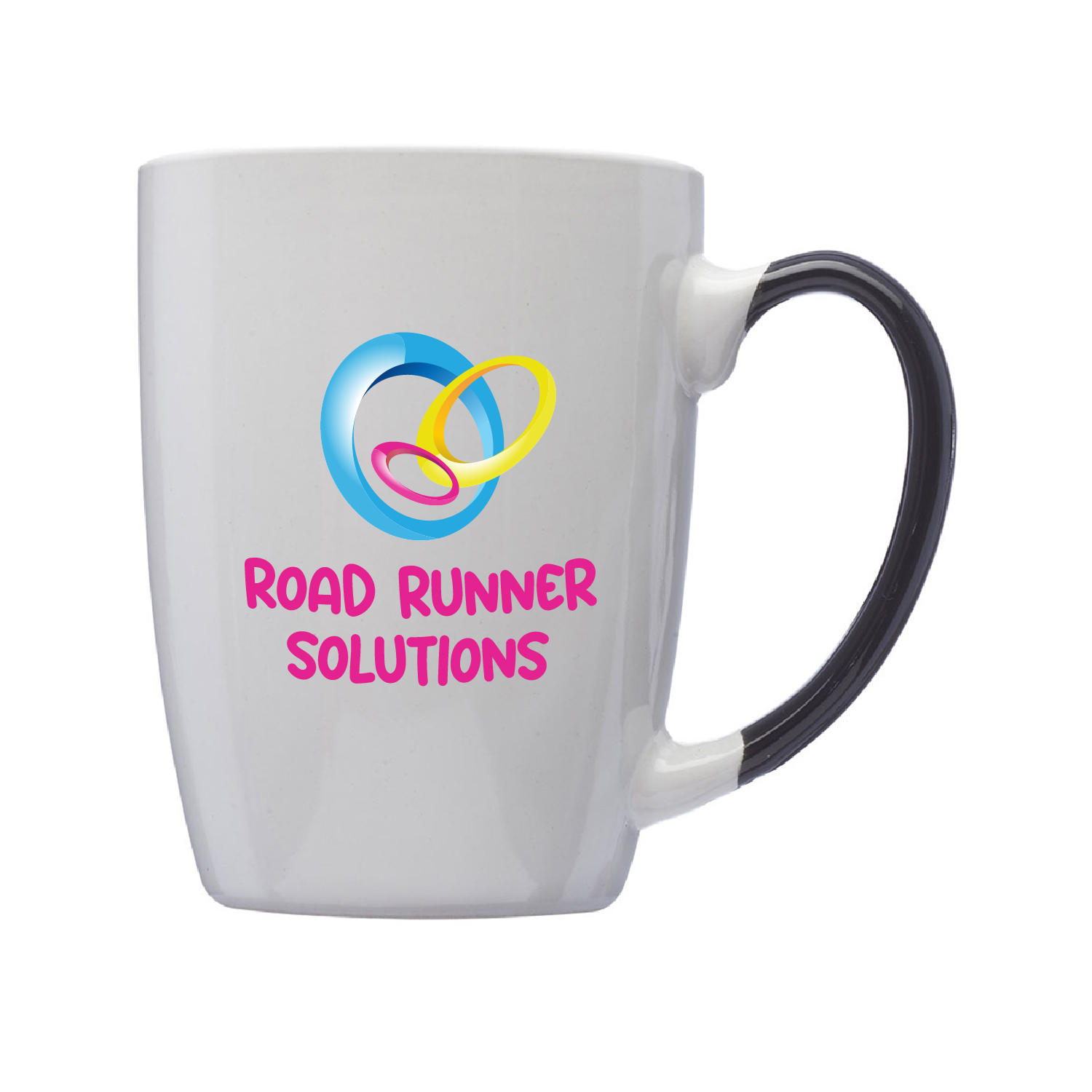12 oz. Two Tone Ceramic Mug (Full Color Imprint) 2