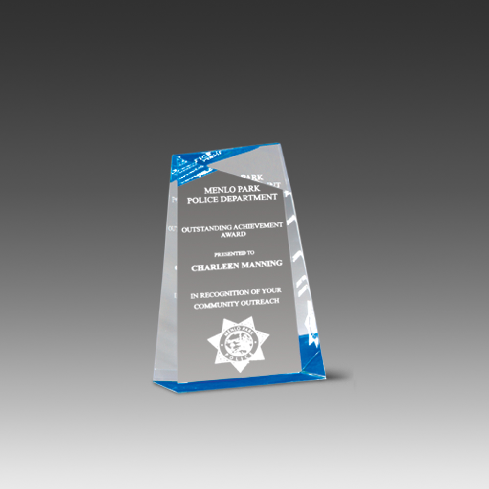 Wedge Facet Award (5"x7"x1") 1