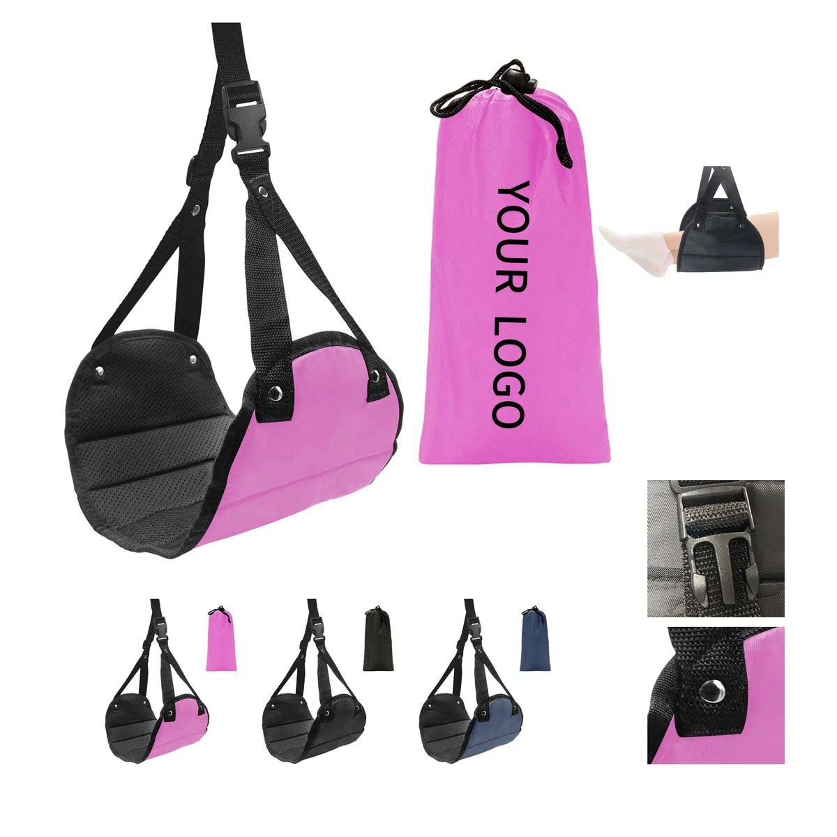 Leg Rest Support Strap for Travel and Home Use 7