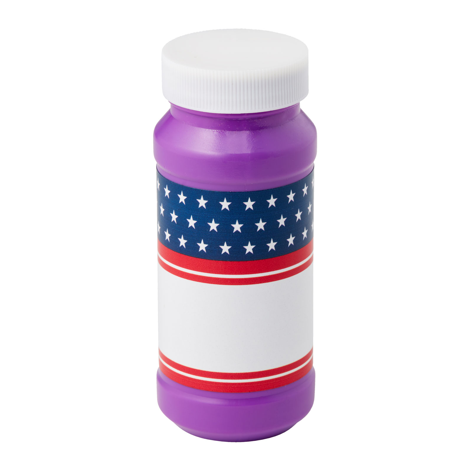 4 oz. Patriotic Bubbles with Full-Color Digital Label 5