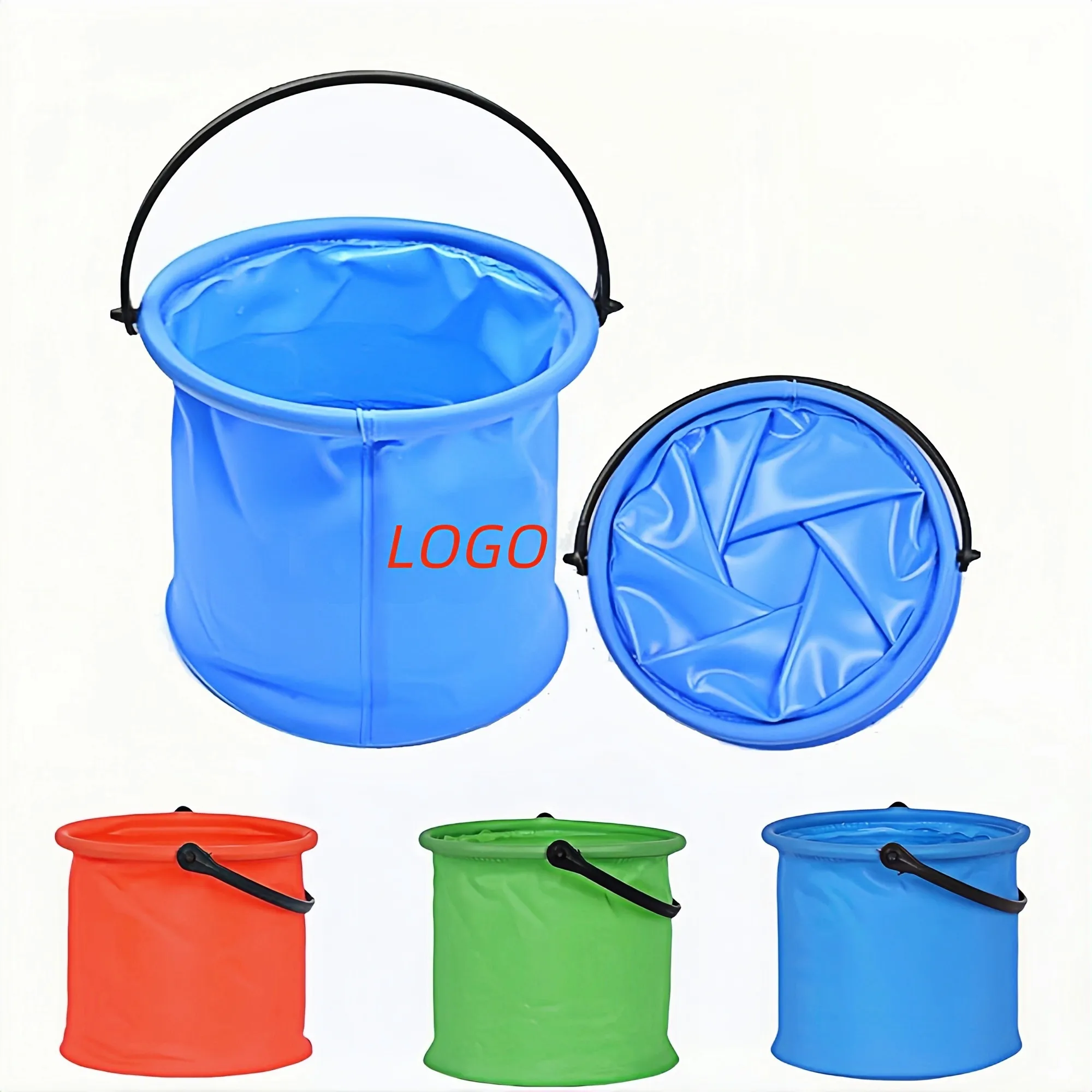 Collapsible Water Bucket With Handle 4