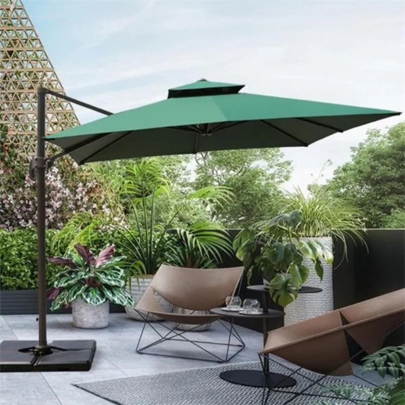 Outdoor Patio Square Umbrella 13