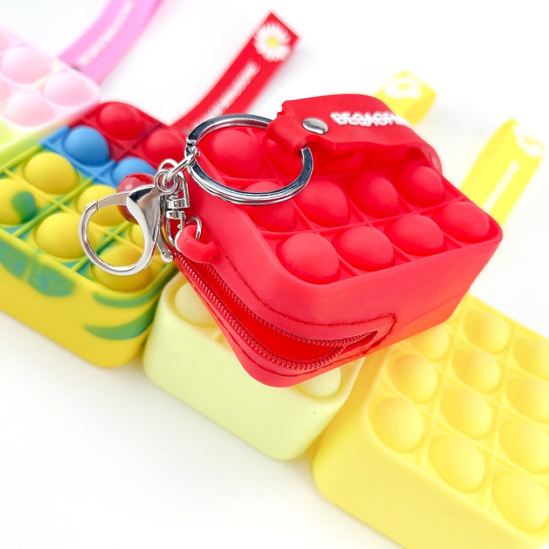 Silicone Stress Relief keychain 1