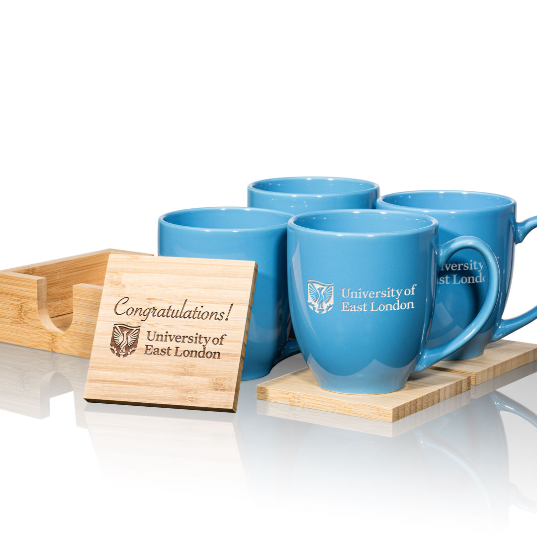 Bistro Mug & Coaster Set 16