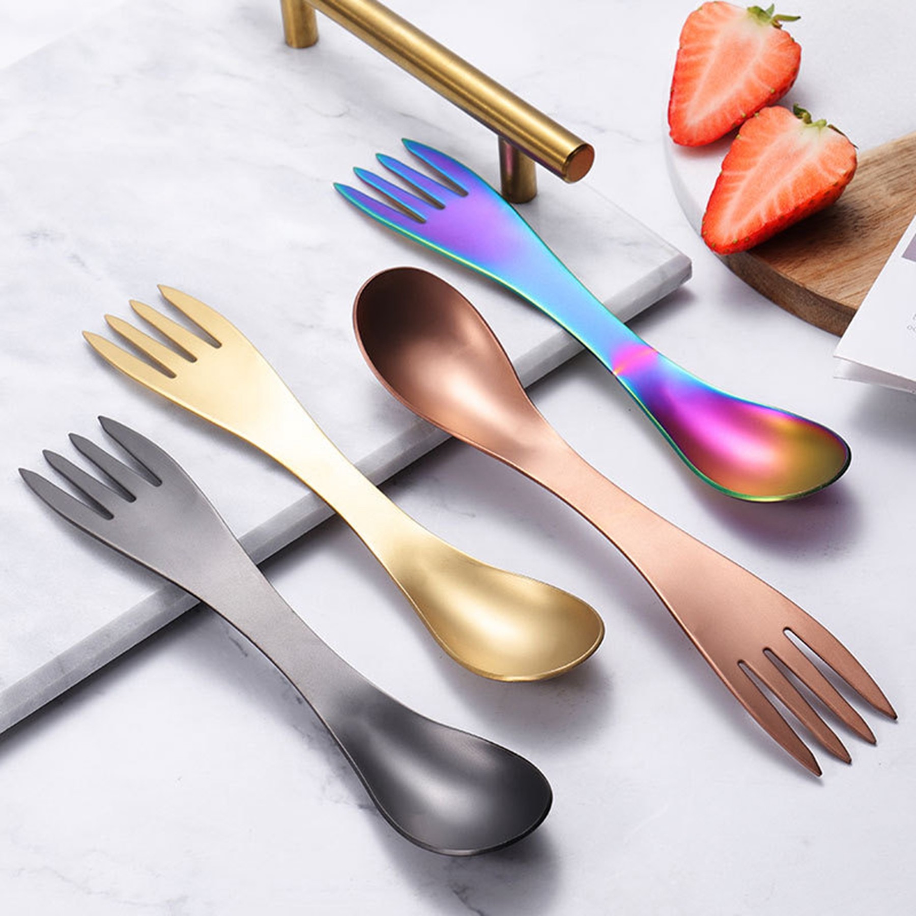 Stainless Steel Sporks 4