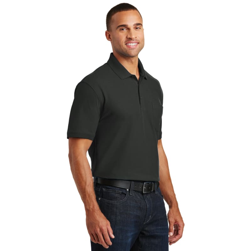 Port Authority Core Classic Pique Pocket Polo. 25
