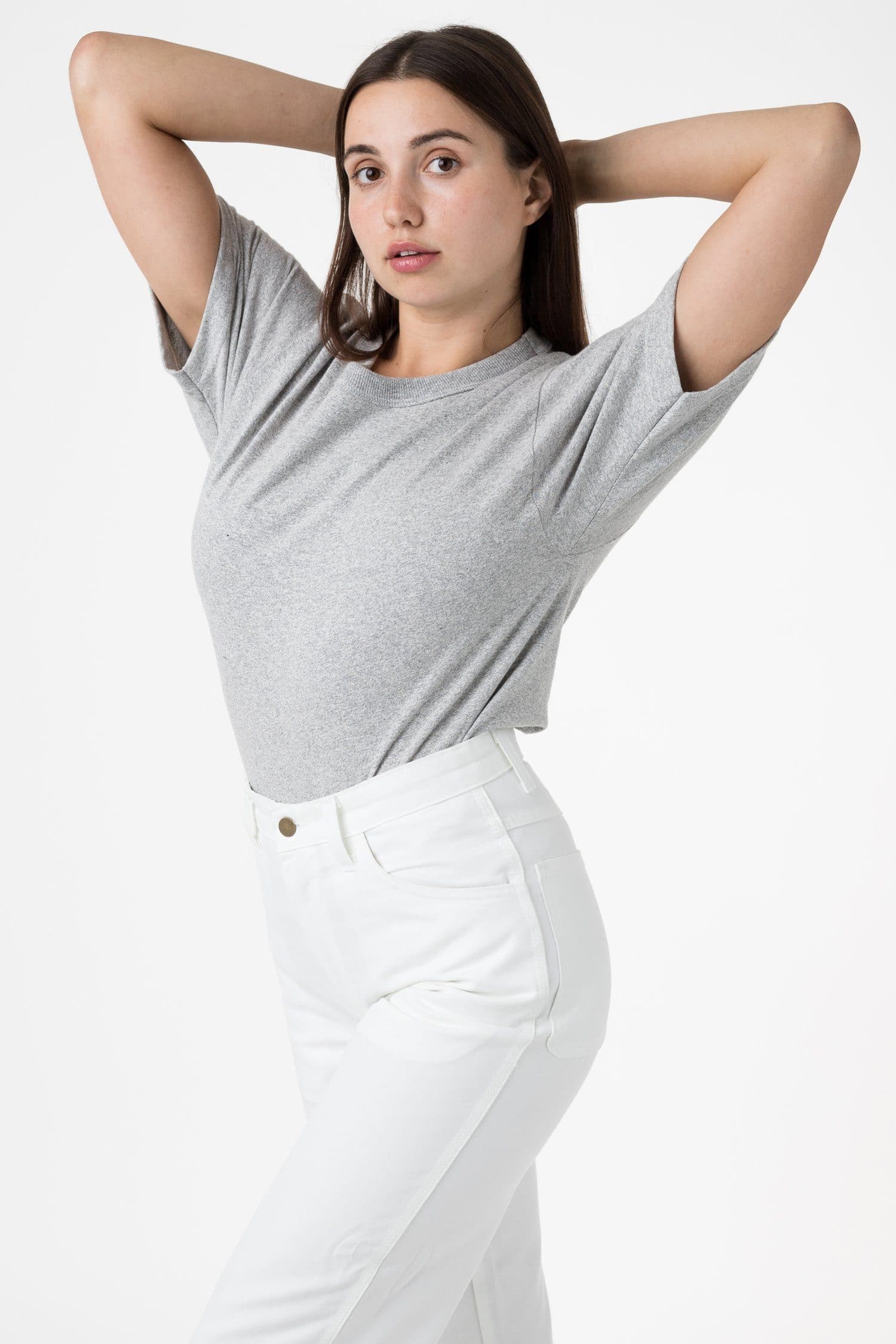 8 OZ S/S MOCK TWIST T-SHIRT 6