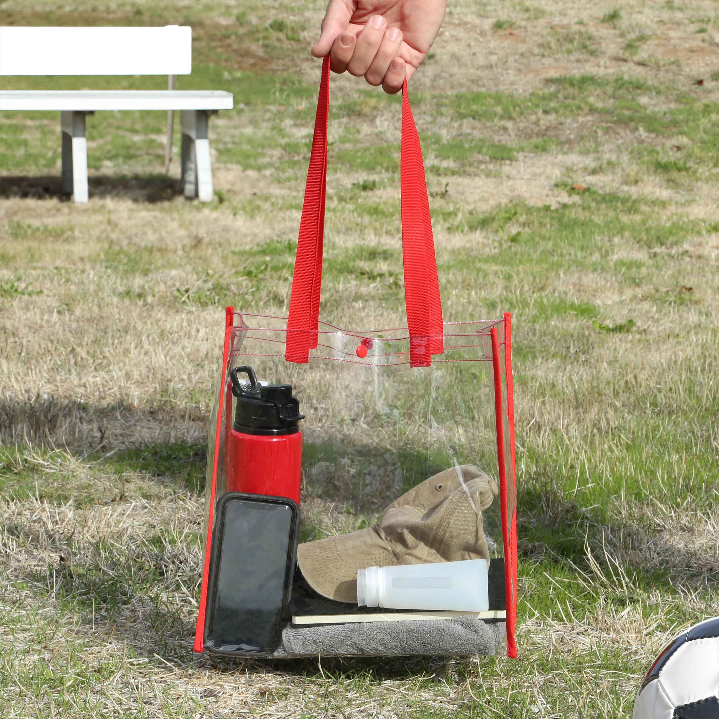 Clear Stadium Tote Bag